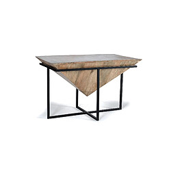 Giner y colomer Table basse bois manguier - Brun