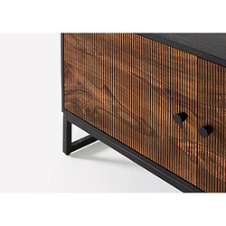 Acheter Giner y colomer Meuble TV bois métal - Marron