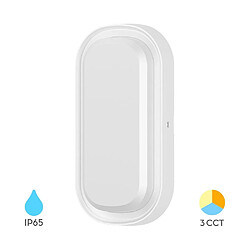 BRAYTRON Applique extérieure LED 12W 3en1 IP65 Blanc