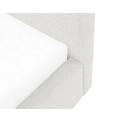 Acheter Bestmobilier Orane - lit coffre - 160x200 cm - en tissu bouclette