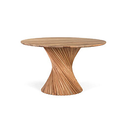 GINER Y COLOMER Table À Manger En Bois De Manguier Faite À La Main