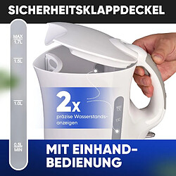 Acheter Bouilloire 1,7L 2200W Blanche Bomann WK6079CB-Blanc