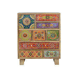 Giner y colomer Table basse bois de manguier - Multicolore