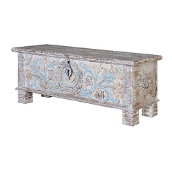 Giner y colomer Coffre en bois de manguier - Multicolore