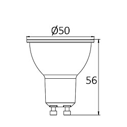 Acheter Braytron Ampoule LED GU10 dimmable 6W 4000K
