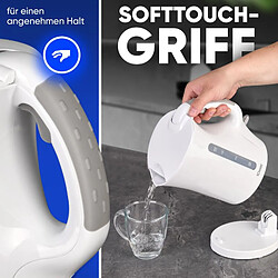 Bouilloire 1,7L 2200W Blanche Bomann WK6079CB-Blanc pas cher