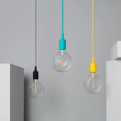 Ledkia Suspension Rubik Turquoise Ledkia Suspension Rubik N/A 1540 mm x Ø40 mm