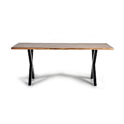 Giner y colomer table à manger acacia - Brun