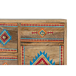 Giner y colomer Table d'appoint bois manguier - Multicolore pas cher