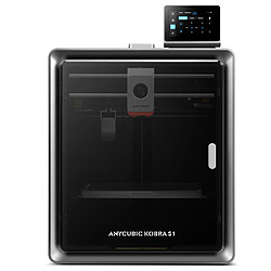 Imprimante 3D Anycubic Kobra S1, construction CoreXY fermée, impression ultra-rapide 600 mm/s, 250 x 250 x 250 mm