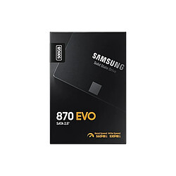 Avis SSD SAMSUNG Serie 870 EVO 2,5 pouce 500G S-ATA-6.0Gbps MZ-77E500BW