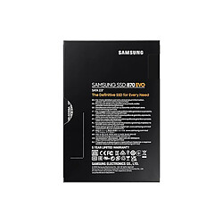 Acheter SSD SAMSUNG Serie 870 EVO 2,5 pouce 500G S-ATA-6.0Gbps MZ-77E500BW