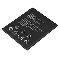 Avizar Batterie pour ZTE Blade L7 Li-ion 3.8V 2200mAh Réf Li3822T43P3h716043 8.4Wh Noir
