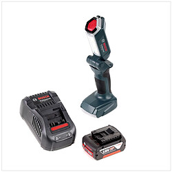 Bosch Professional GLI 18V-300 Lampe sans fil + 1x Batterie GBA 18 V 4,0 Ah + Chargeur GAL 1880