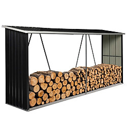 Idmarket Abri de stockage en acier 4m³