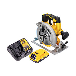 DeWalt DCS 570 D1 Scie circulaire sans fil 184mm 18V Brushless + 1x Batterie 2,0Ah + Chargeur