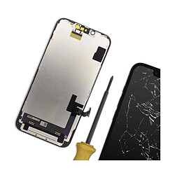 Avizar Clappio Écran de Remplacement LCD pour iPhone 16e Soft OLED avec Châssis Noir pas cher