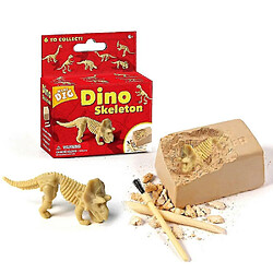 Kit de Fouille de Fossile de Dinosaure Jouet Archéologique DIY Cadeau Scientifique pour Enfants Modèle Artisanal Sans Toxique