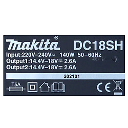 Avis Makita Power Source Kit 18 V avec 2x BL 1860 B batterie 6,0 Ah ( 197422-4 ) + DC 18 SH chargeur double ( 199687-4 )