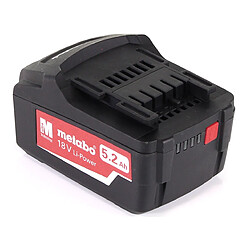 Acheter Metabo Kit de base sans fil 18V avec 2x batterie 5,2Ah + chargeur ASC 145 ( 685051380 )