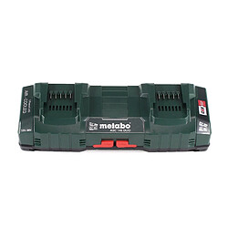 Metabo Set de base avec 2x batterie Li-Power 5,2Ah + chargeur double ASC 145 DUO