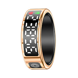 Avis Avizar Bague Connectée Diana avec Écrin Cristallin Suivi Santé Écran LED taille S Dorée