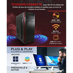 GREED - V2 Multi - PC / Ordinateur - Ryzen 7 5700G - 16GO RAM - 512GO SSD - Win11 Pro pas cher