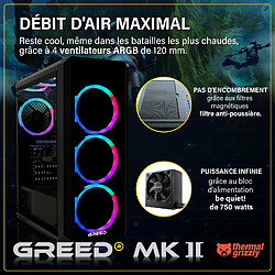 Avis GREED - MK2 - Gaming PC / Ordinateur - i7 12700F - RX 9060 XT - 16GO RAM - 1TO SSD -W11 Pro