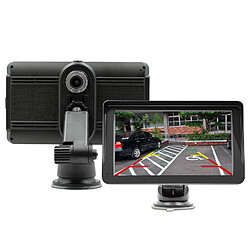 Avizar Écran voiture 7'' CarPlay Android Auto sans fil avec Support Ventouse Noir