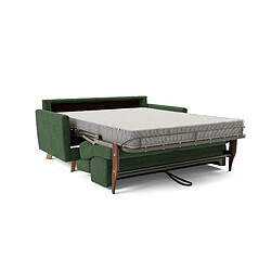 Avis Divani.store Francy Canapé lit avec têtières réglables 180 cm (mat. 140x197) Vert