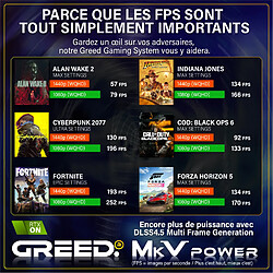 GREED - MK5 Power - PC Gamer - AMD Ryzen 5 9600X - RTX 5070Ti - 32GB DDR5 - Watercool pas cher