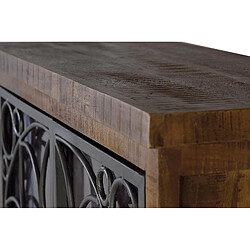 Giner y colomer Vitrine bibliothèque bois - Marron pas cher