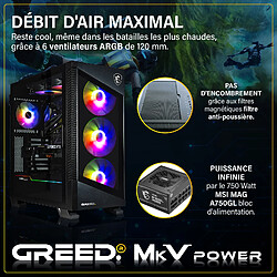 GREED - MK5 Power - Gaming PC / Ordinateur - Intel Core i9 12900KF - NVIDIA RTX 5070 Ti - 32GB DDR5 - 1TO SSD - Watercool - Win11 Pro