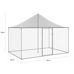 Acheter Idmarket VOLIERE 6 m²