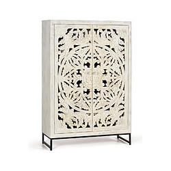 Giner y colomer vitrine-bibliothèque bois métal - Blanc