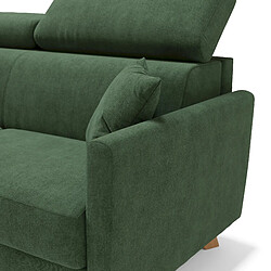 Acheter Divani.store Francy Canapé lit avec têtières réglables 180 cm (mat. 140x197) Vert