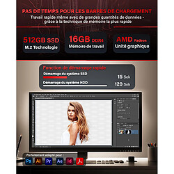 Acheter GREED - V2 Multi - PC / Ordinateur - Ryzen 7 5700G - 16GO RAM - 512GO SSD - Win11 Pro