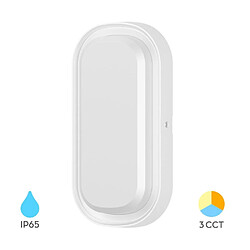 BRAYTRON Applique extérieure LED 18W 3en1 IP65 Blanc