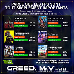 GREED - MK5 Pro - PC Gamer - AMD Ryzen 7 7800X3D - RTX 5080 - 32GO DDR5 - Watercool pas cher