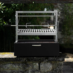 GRILL CHIC Barbecue Argentin Santa Maria Asado - A poser - Grille XL