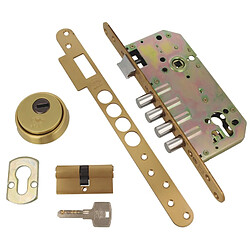 AMIG | Serrure encastrée 101 | 50/85 | Laiton | Mat