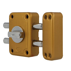 AMIG | Verrou 82P | 96 x 66 mm | Acier | Émaillé or