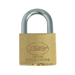 AMIG | Cadenas clefs identiques 21 | 40 mm | Laiton | Mat
