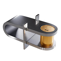 AMIG | Serrure encastrée 680 | 115 x 40 mm | Laiton | Chromé brillant