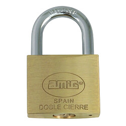 AMIG | Cadenas clefs identiques 21 | 40 mm | Laiton | Mat