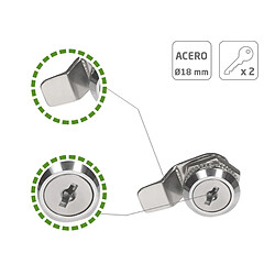 Amig Serrure de boîte aux lettres - Nickelé