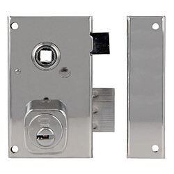 Amig Serrure en applique à clé - Chromé brillant