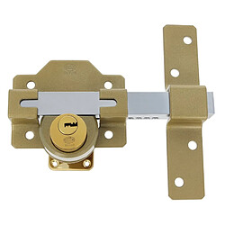 AMIG | Verrou de sécurité 4 | 88 x 153 mm | Acier | Martelé