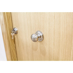 Avis Amig Bouton de porte d'entrée - Chromé mat