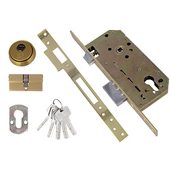 Amig Serrure encastrée à clé - Laitonné verni